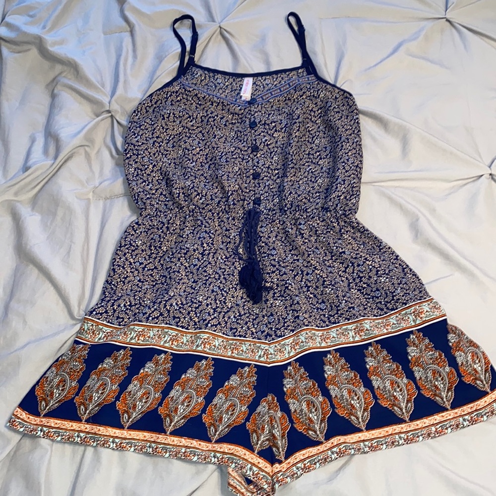 Romper with pockets